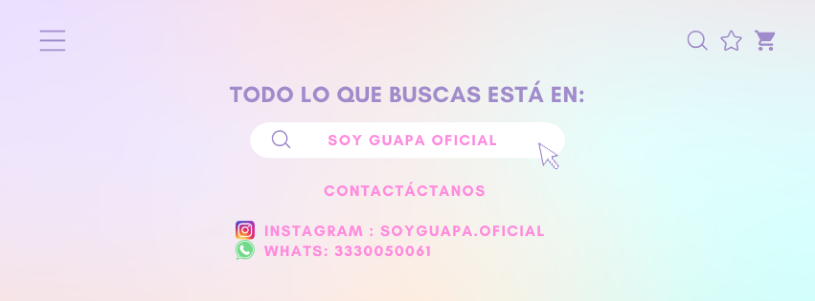 Foto 1 de la tienda soyguapa